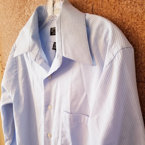 Arrow | Pinstripe Button Down Shirt - Picture 2 of 8